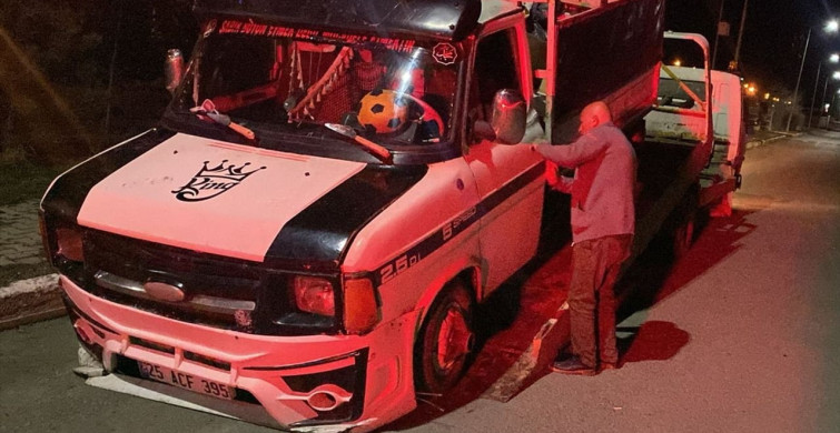 Erzurum'da Ehliyetsiz Sürücüye 83 Bin Lira Ceza