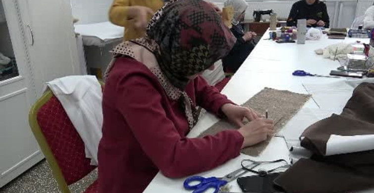Erzurum'da ehram kumaşı erkek modasında öne çıkıyor