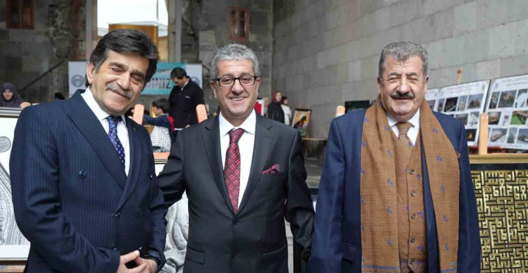 Erzurum'da ehram kumaşı erkek modasının yeni gözdesi oldu