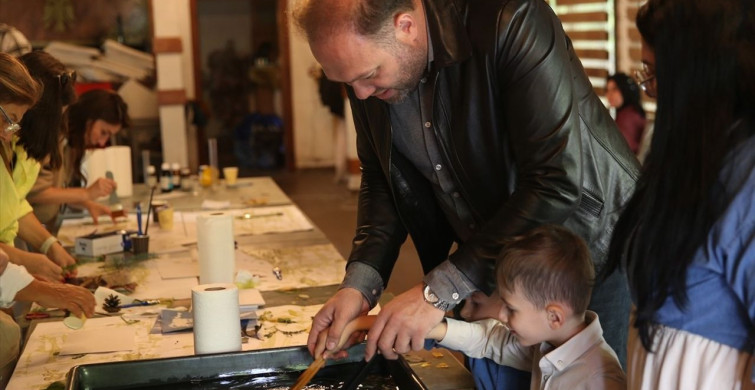 Erzurum'da Güneş Baskı Atölyesi Düzenlendi