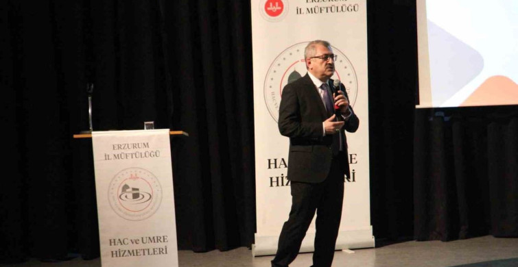 Erzurum'da Hac Hazırlık Seminerleri Düzenlendi