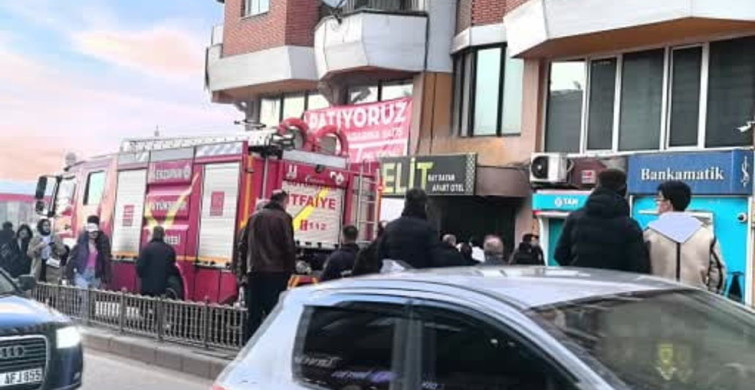 Erzurum'da Halı Mağazasında Yangın Çıktı