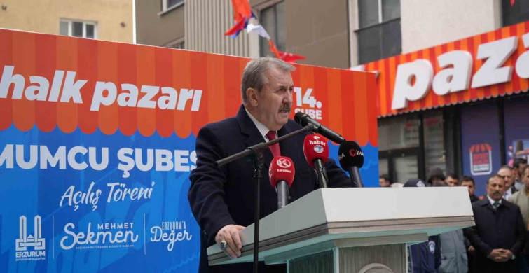 Erzurum'da Halk Pazarlarının 14. Şubesi Açıldı