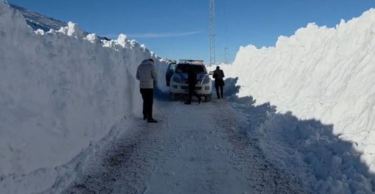 Erzurum'da Kar Engeli Aşıldı: Hasta Kurtarıldı