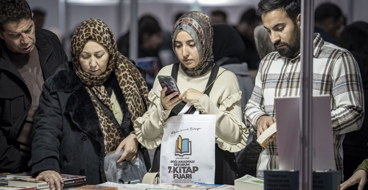Erzurum'da Kitapseverlerin Buluşma Noktası: 7. Doğu Anadolu Kitap Fuarı