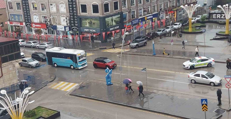 Erzurum'da Kuvvetli Sağanak Yağış Uyarısı