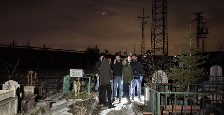 Erzurum'da Mezarlıkta Poşete Sarılı Cenin Bulundu
