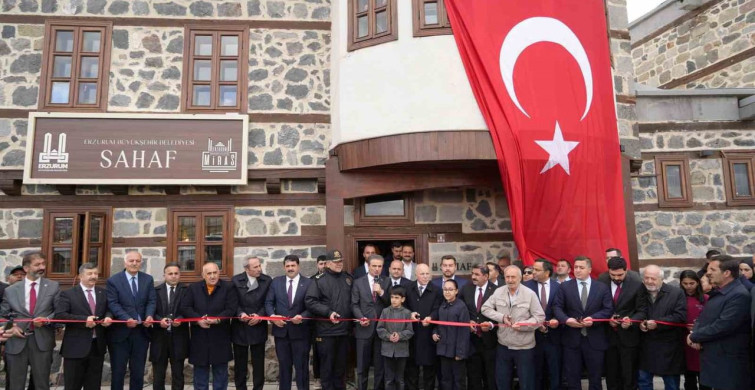 Erzurum'da Tarih Konak Sahafı Açıldı