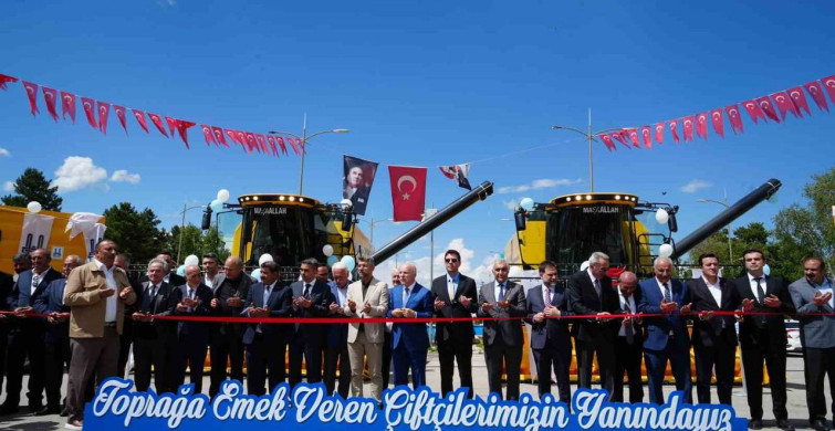 Erzurum'da Tarım Makineleri Parkı'na Yeni Ekipmanlar Eklendi
