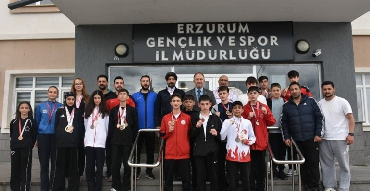 Erzurum'da Tekvandoda Başarı İki Katına Çıktı