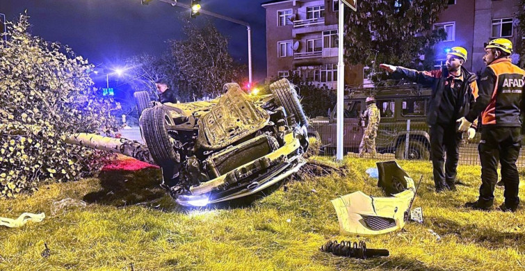 Erzurum'da Trafik Kazası: 4 Yaralı