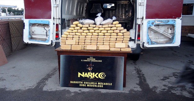 Erzurum'da Uyuşturucu Operasyonunda 1 Milyon Lira Değerinde Eroin Ele Geçirildi