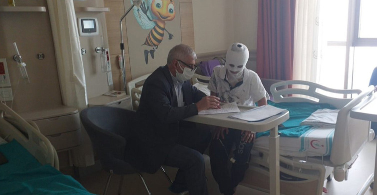 Erzurum’da Üzerine Kaynar Su Dökülen Çocuk Tedaviye Alındı