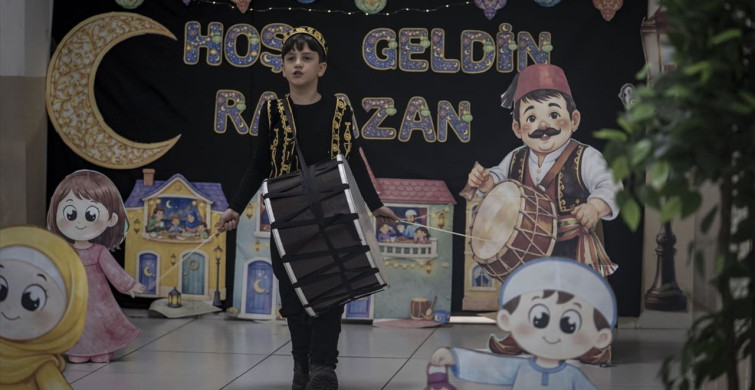 Erzurum'daki İlkokulda Ramazan Coşkusu