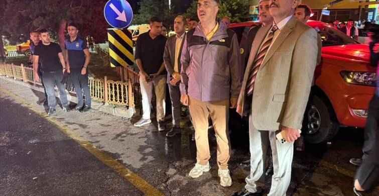 Erzurum'daki Restoranda Yangın Paniği