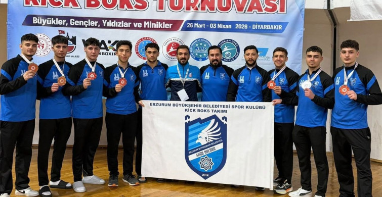 Erzurum’un Kick Boks Başarısı
