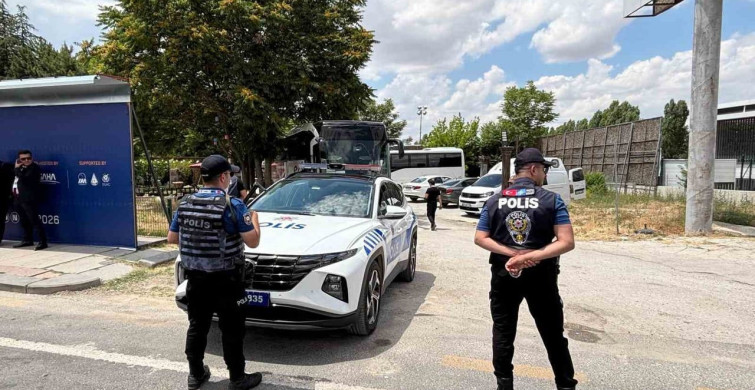 Esenboğa Havalimanı'nda ABD Başkanı Trump için güvenlik önlemleri artırıldı
