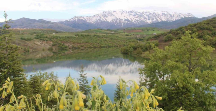 Esence Göleti ve Berit Dağı'nın Eşsiz Manzarası
