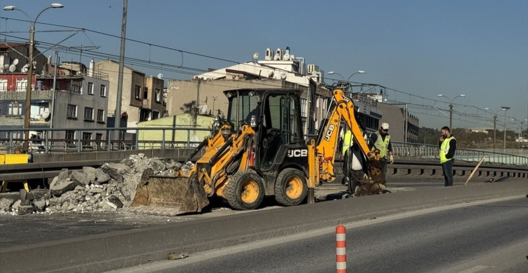 Esenler'de Ayvalıdere Araç Köprüsü'nde Güçlendirme Çalışmaları Başladı