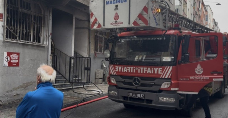 Esenler'de Çocuğun Oynadığı Çakmak Yangına Neden Oldu