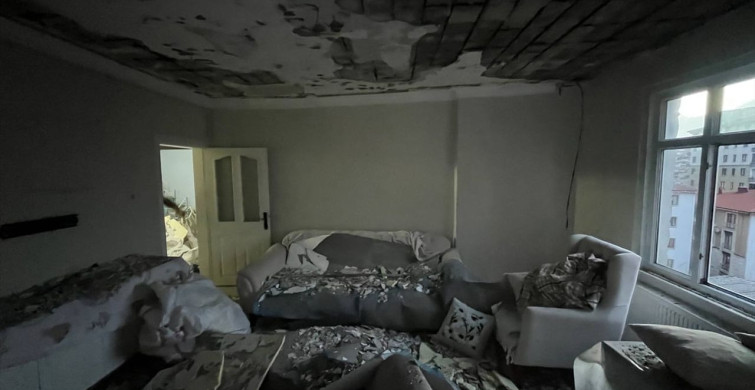 Esenler'de Şiddetli Yağış Sonrası Tavan Çökmesi Gerçekleşti