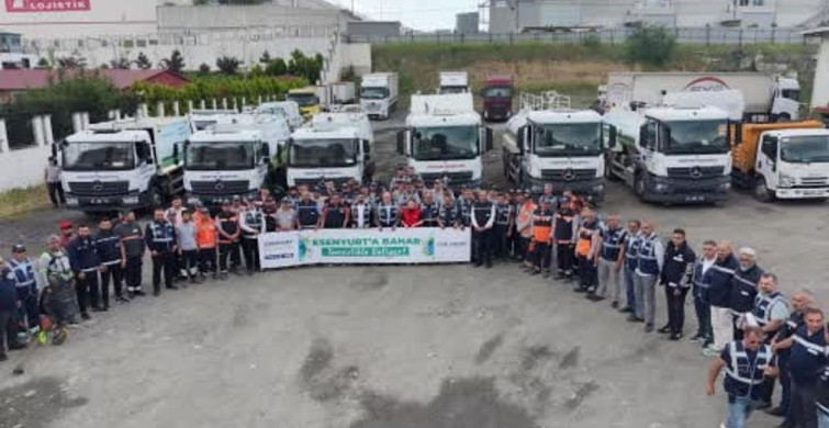 Esenyurt'ta Bahar Temizlik Kampanyası Başladı