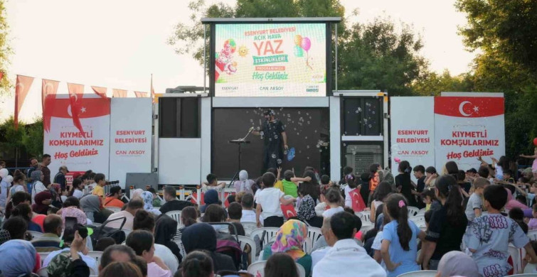 Esenyurt’ta yaz akşamları kültür ve sanat etkinlikleri gerçekleştirildi