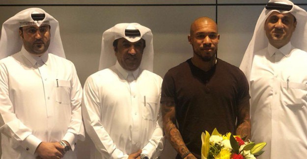Eski Galatasaraylı Nigel de Jong Katar’da!