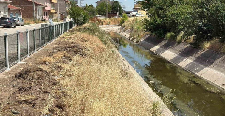 Eskişehir muhtarından sulama kanalı için yeşil alan talebi