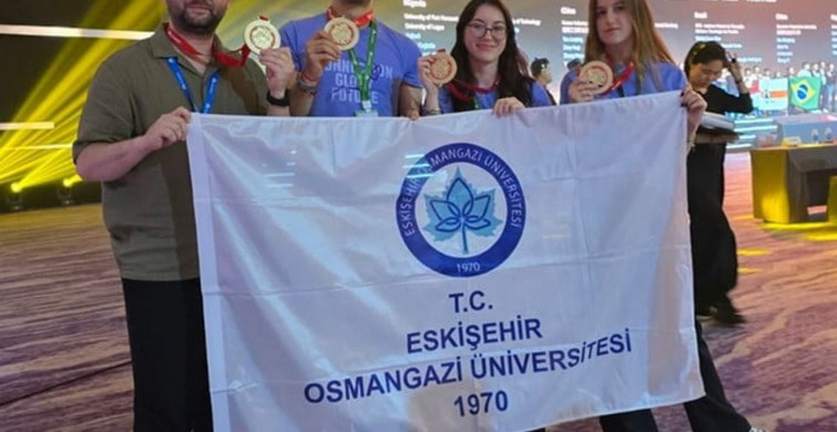 Eskişehir Osmangazi Üniversitesi Öğrencileri Global Teknoloji Yarışmasında Dünya İkincisi Oldu