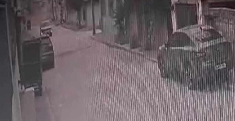 Eskişehir'de 6 yaşındaki bisikletli çocuk ile aracın çarpıştığı kaza güvenlik kameralarına yansıdı