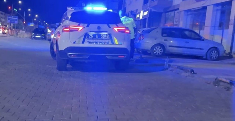Eskişehir'de alkollü sürücünün ehliyetine el konuldu