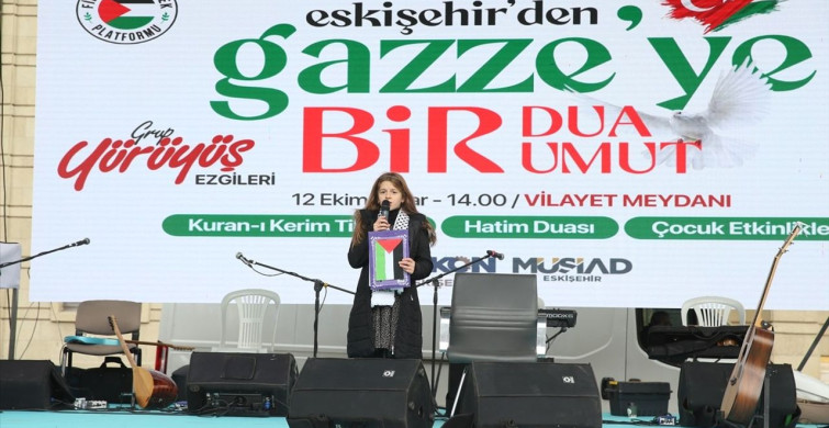 Eskişehir'de Gazze İçin Umut Dolu Program