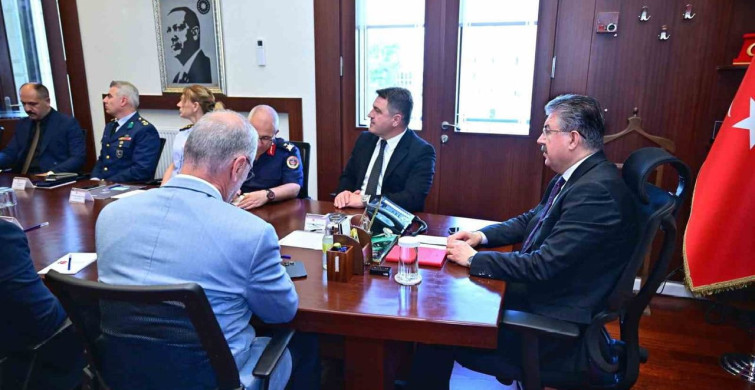 Eskişehir'de İl Güvenlik ve Asayiş Koordinasyon Toplantısı