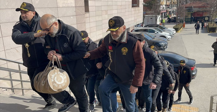 Eskişehir'de Operasyon: Lüks Araçları Parçalayan 11 Şüpheli Yakalandı