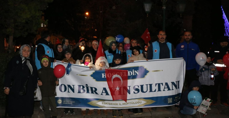 Eskişehir'de Ramazan Fener Alayı Coşkusu