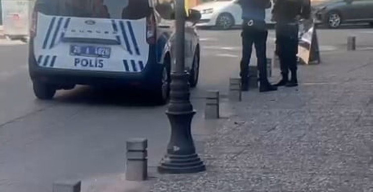 Eskişehir'de sokak ortasında hareketsiz duran şahıs tedirginliğe yol açtı
