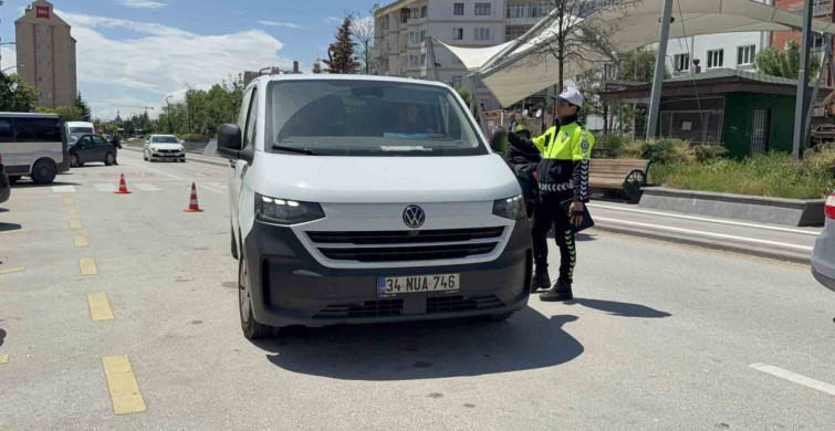Eskişehir'de Ters Yönden Geleni Durduran Trafik Denetimi