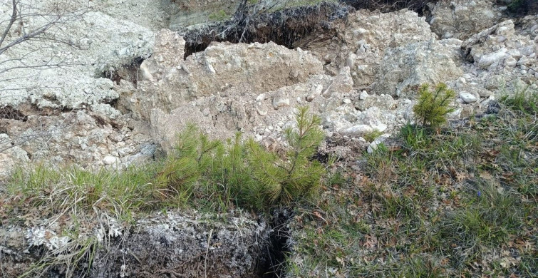 Eskişehir'de Toprak Kayması Paniği