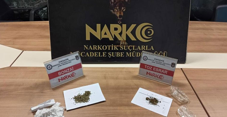 Eskişehir’de Uyuşturucu Şüphelisi Yakalandı