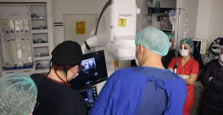 Eskişehir'de Yabancı Hekimlere Girişimsel Radyoloji Eğitimi