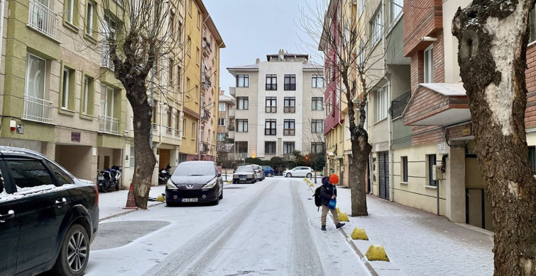 Eskişehir'de Yoğun Kar Yağışı