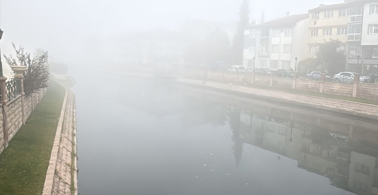 Eskişehir'de Yoğun Sis Etkisi