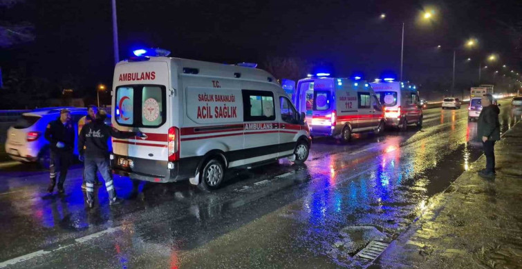 Eskişehir'de Zincirleme Trafik Kazası: 4 Yaralı