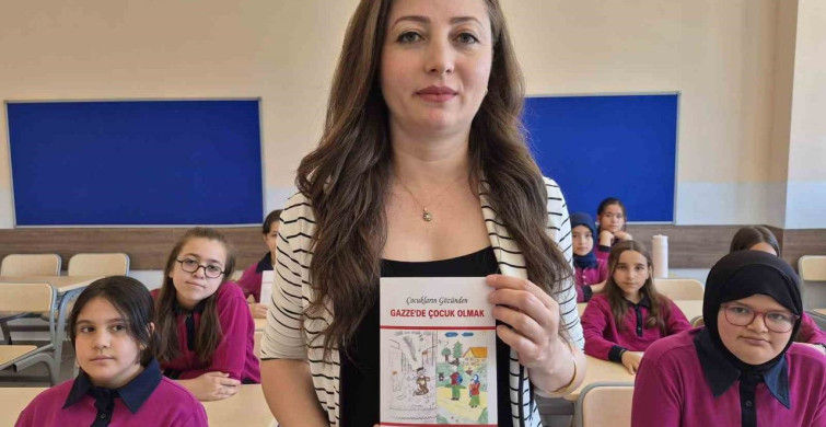 Eskişehirli öğrenciler, Gazze için kalemleriyle yardım kampanyası başlattı