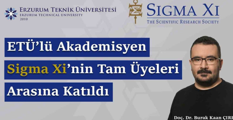 ETÜ’lü Akademisyenin Sigma Xi Üyeliği