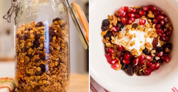Ev Yapımı Granola Tarifi