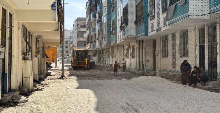 Eyyübiye Belediyesi Yol Çalışmalarına Devam Ediyor