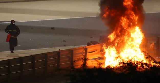 F1'de Korkunç Kaza!