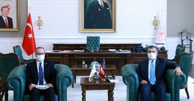 Fahrettin Koca'nın DSÖ Avrupa Direktörü Dr. Kluge ile Görüşmesi Başladı!